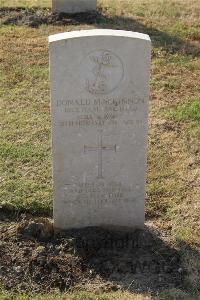 Ismailia War Memorial Cemetery - MacKinnon, Donald